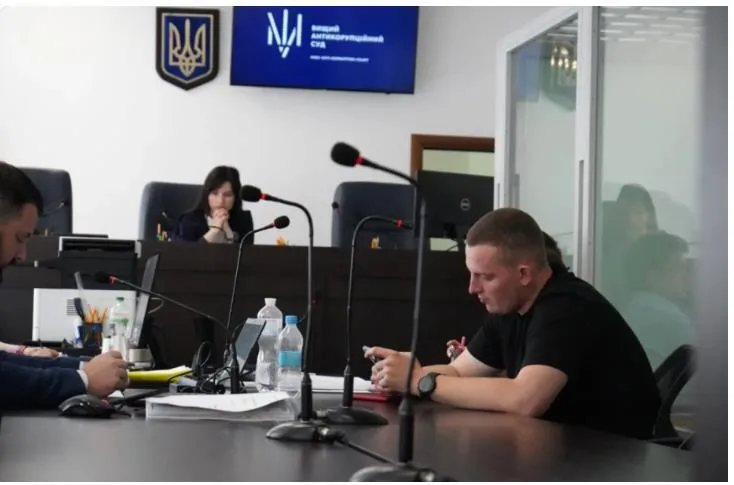 Алексей Носов в зале суда